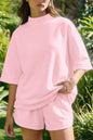 Exposed Seam Casual Outfit