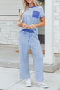 Stripe Drawstring Set