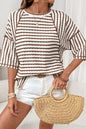 Stripe Knit Top