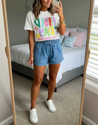 Smocked Shorts