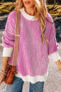 Textured Knit Sweater *Multiple Colors* RTS
