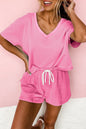 V Neck Set *multiple colors*