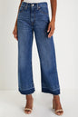 Raw Hem High Waist Jeans *multiple washes* RTS