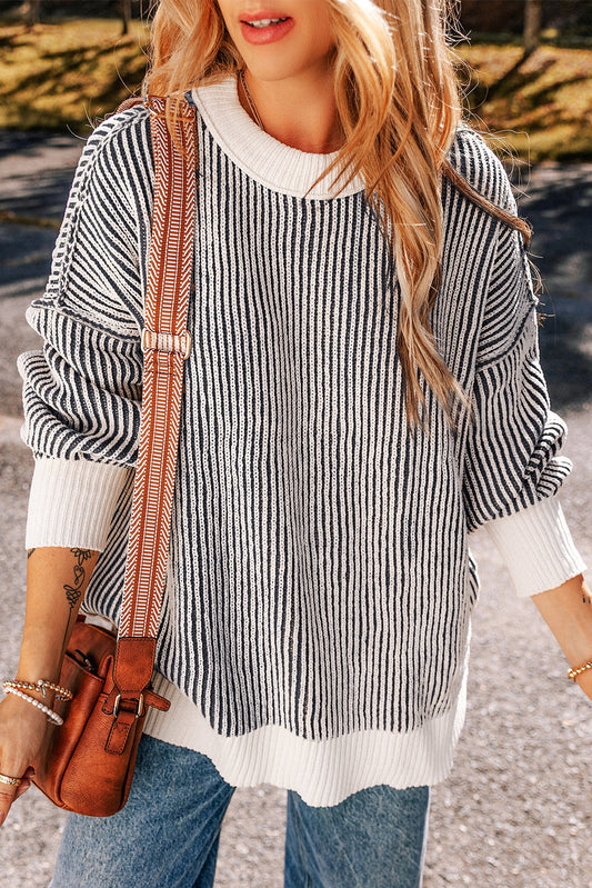 Textured Knit Sweater *Multiple Colors* RTS