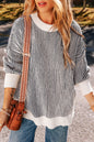 Textured Knit Sweater *Multiple Colors* RTS