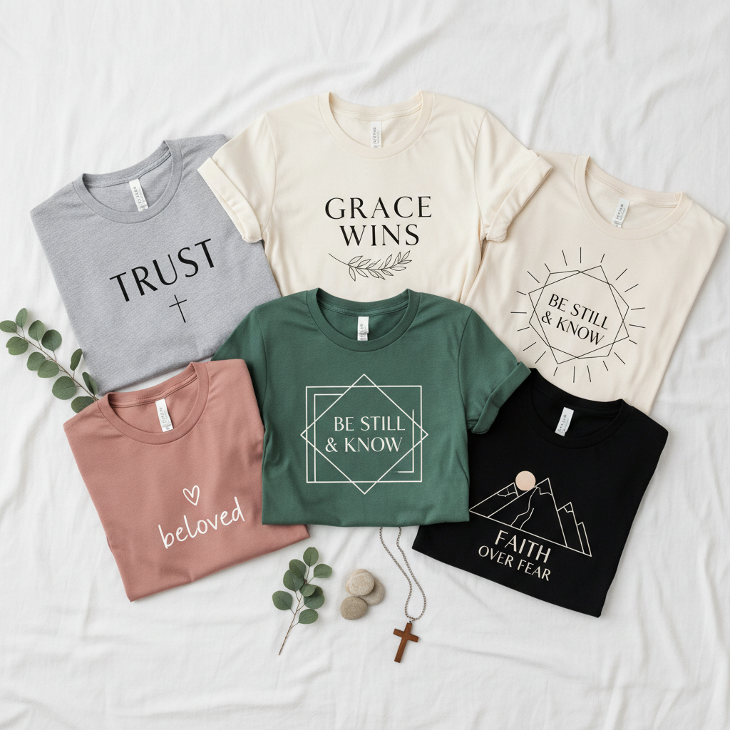 Faith-Based Flat Lay